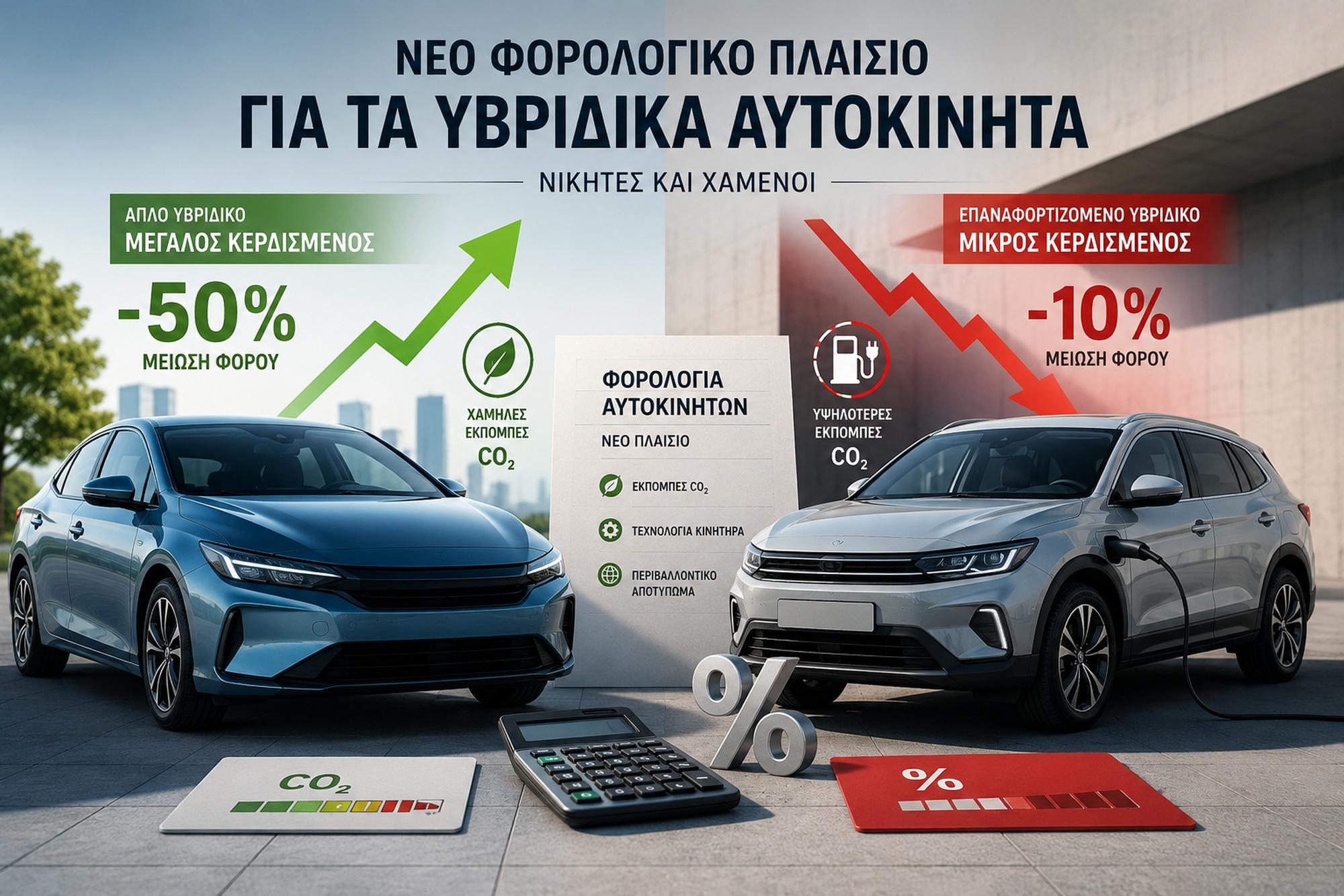 Νέο τέλος ταξινόμησης για τα υβριδικά με κερδισμένους και χαμένους 